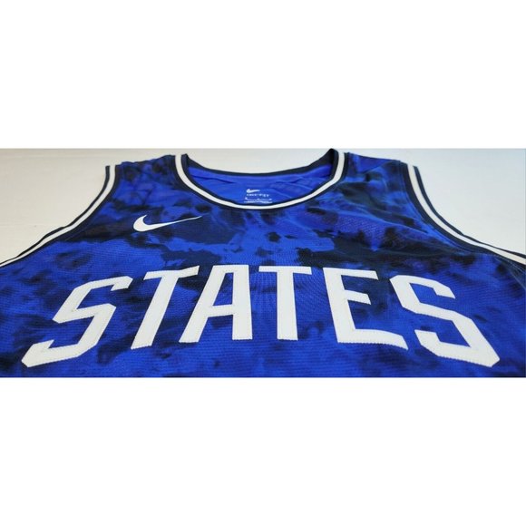 Nike USA National Soccer Team USMNT Basketball Jersey DN1134-452 - Picture 3 of 8